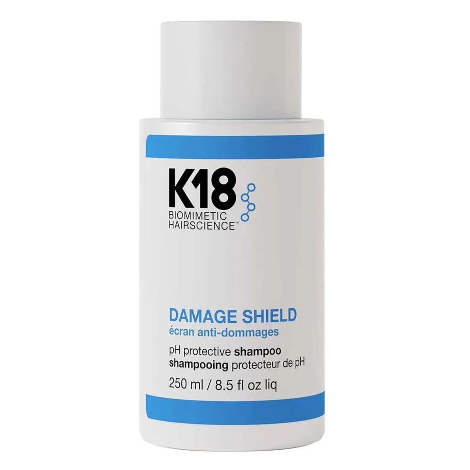 Shampoo Protetor para Cabelos Danificados com pH Equilibrado - Shampoo Reparador, Shampoo para Proteção da Cor