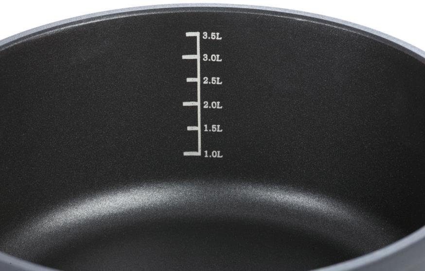 GSW Milchtopf Profi-Black-Star, Stahl-Emaille (1-tlg), 1,5 Liter, Induktion