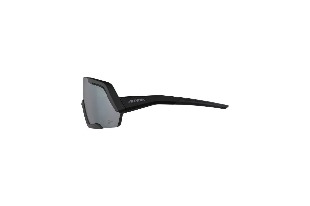 Alpina Rocket Q-Lite black matt / silver mirror lens