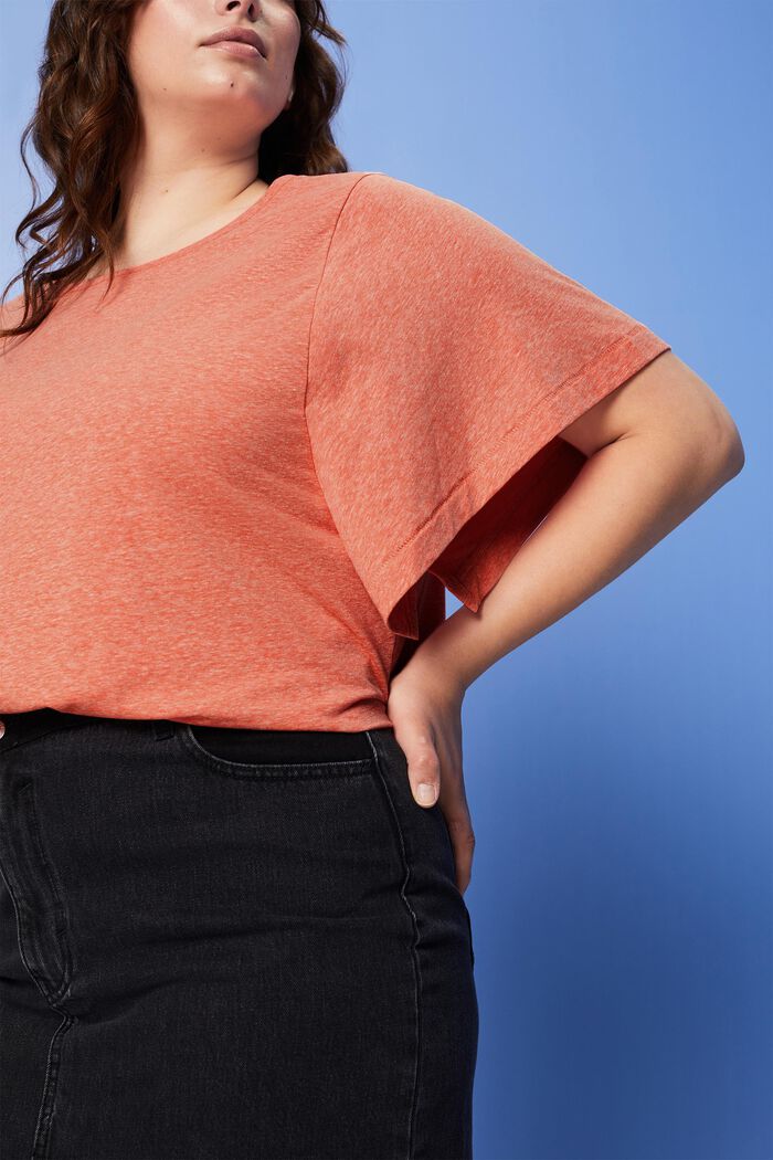 CURVY T-Shirt mit XL-Ärmeln