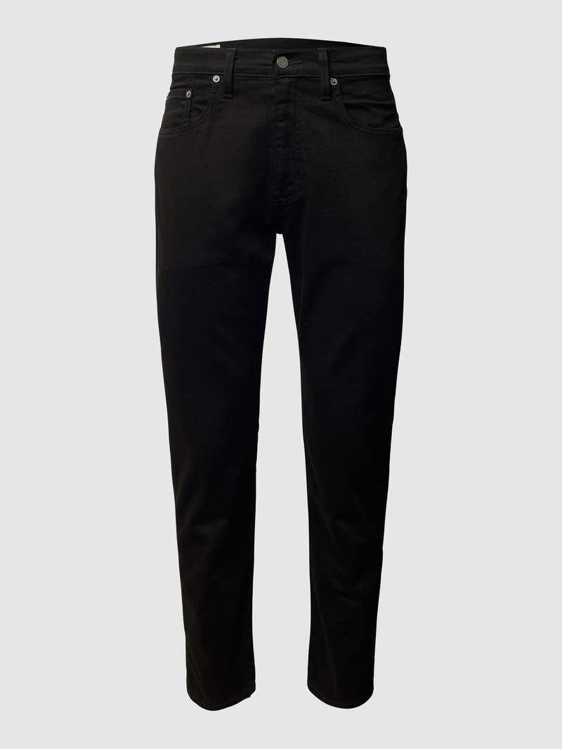 Regular Fit Jeans mit Stretch-Anteil Modell '502™' in schwarz