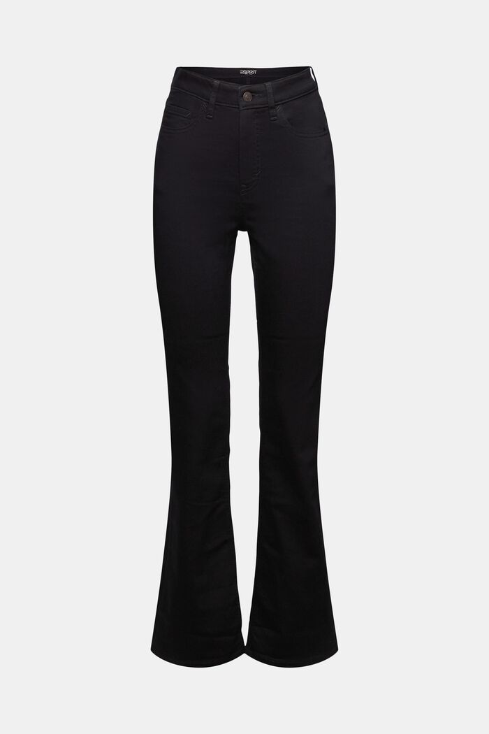 High-Rise-Jeans mit Bootcut