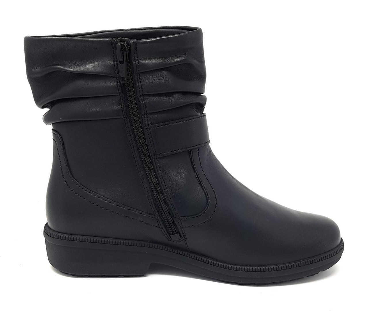 GANTER Schnür-Stiefeletten schwarz