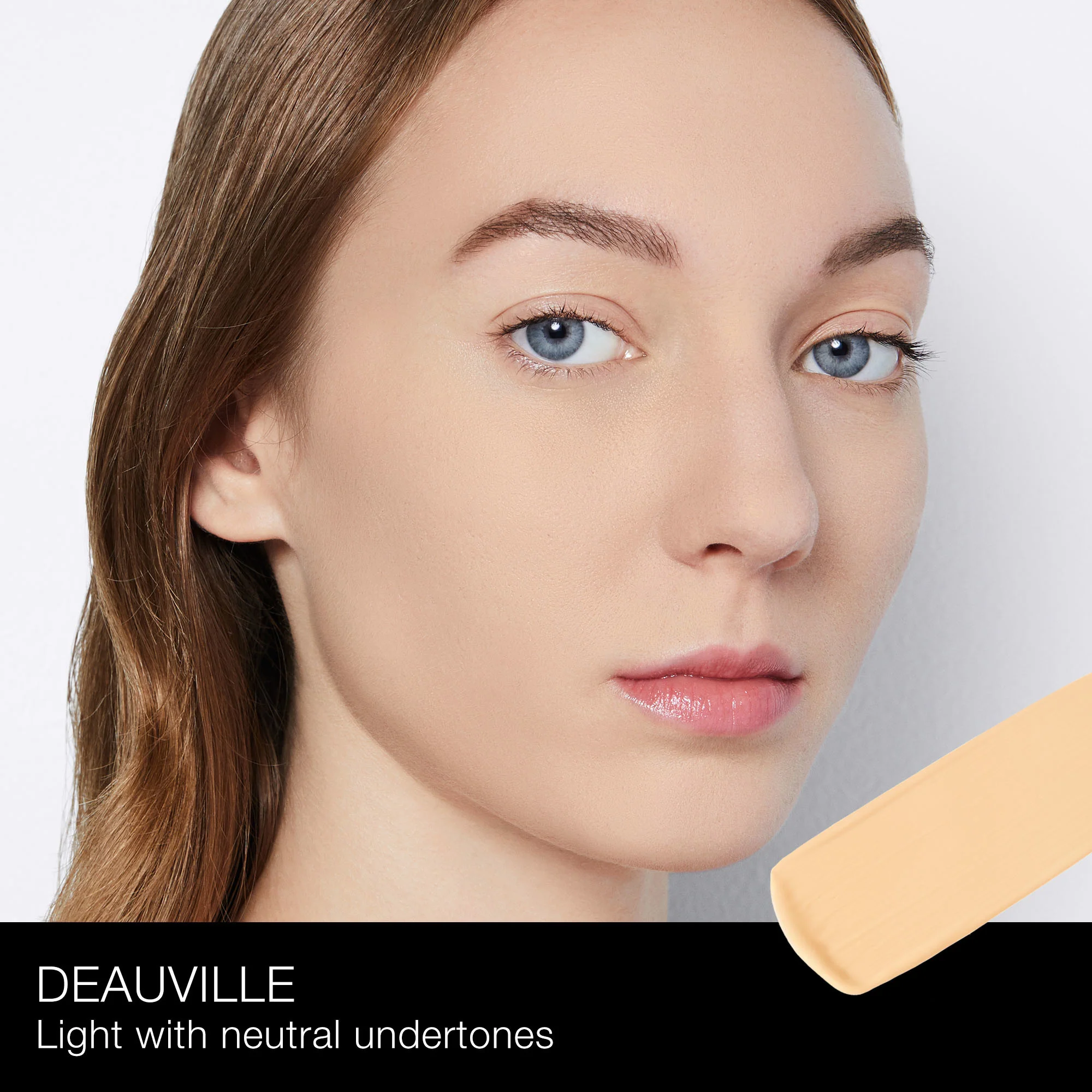 Jemný matný make-up na obličej - tekutý make-up