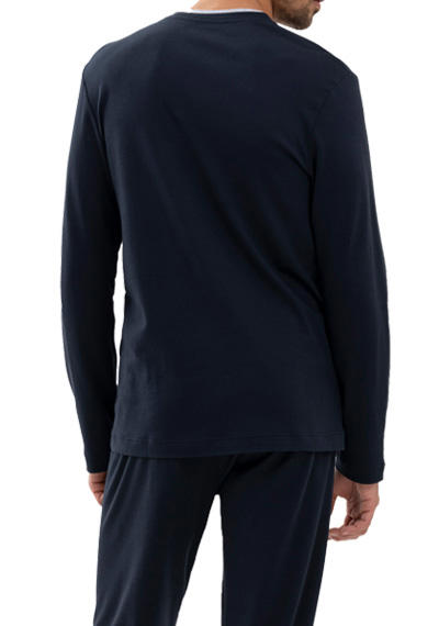 Mey, Longsleeve, Baumwolle-Viskose N8TEX®, indigo