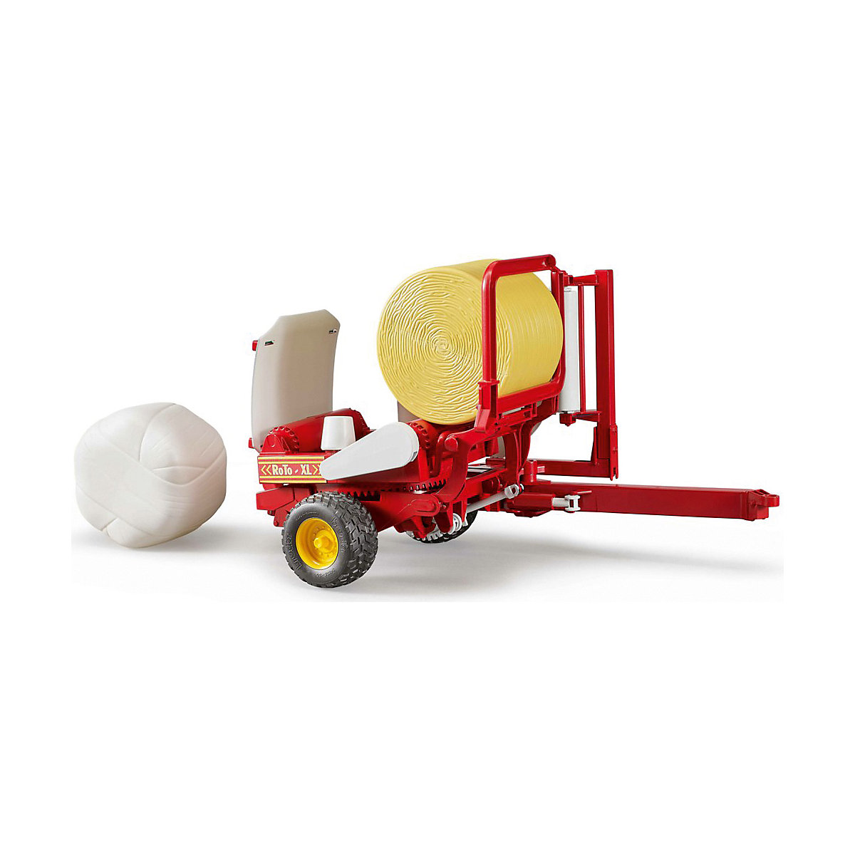 BRUDER 02122 PSL Ballenwickler mit Rundballen