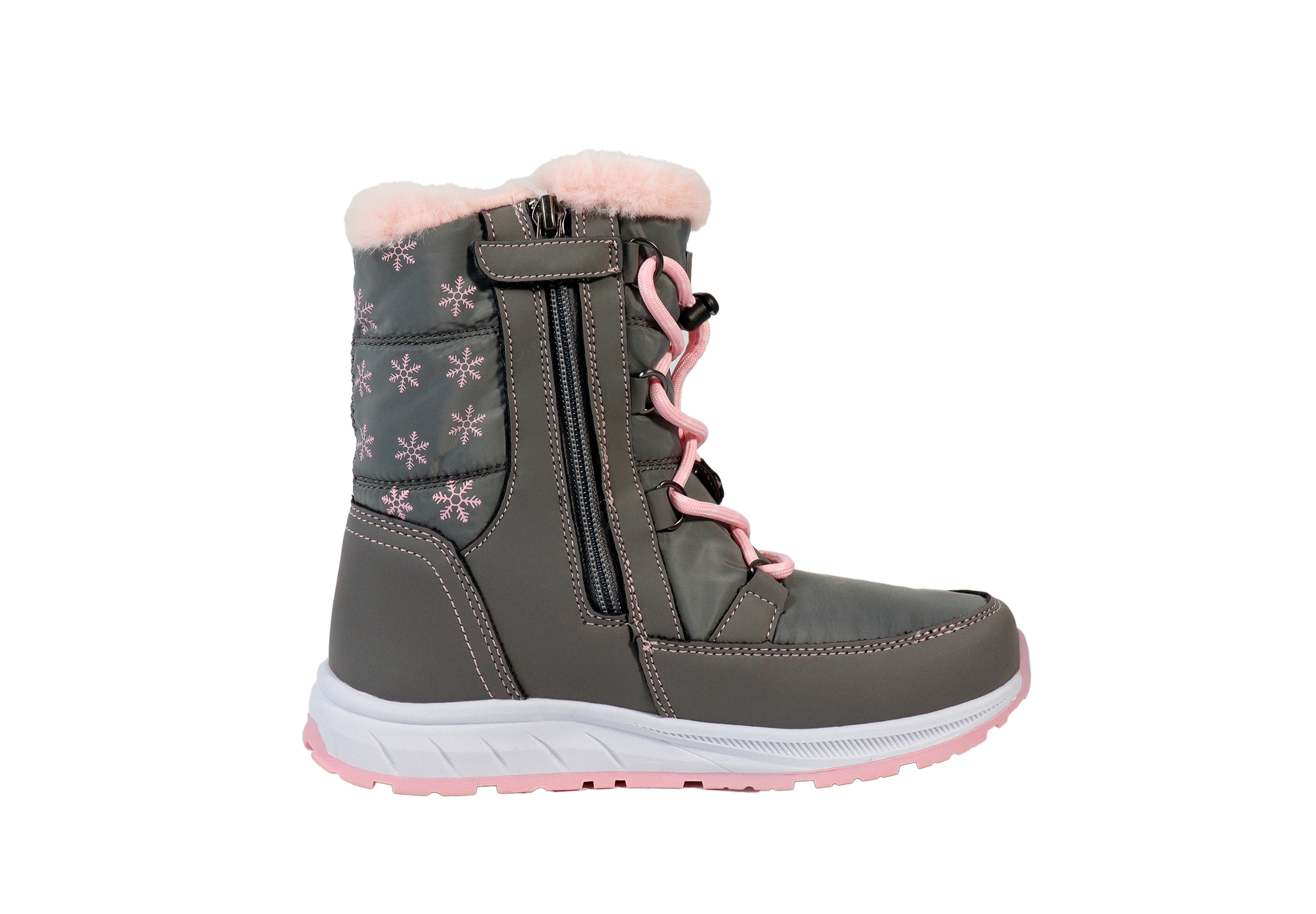 Lurchi Schneestiefel Alby-TEX - grey-rose