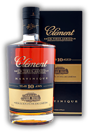 Clement Rhum Vieux Agricole 10 Years Clement Rhum Vieux Agricole 10 Years  Alter 10 J. - 0,7	 Liter - Vol 42%