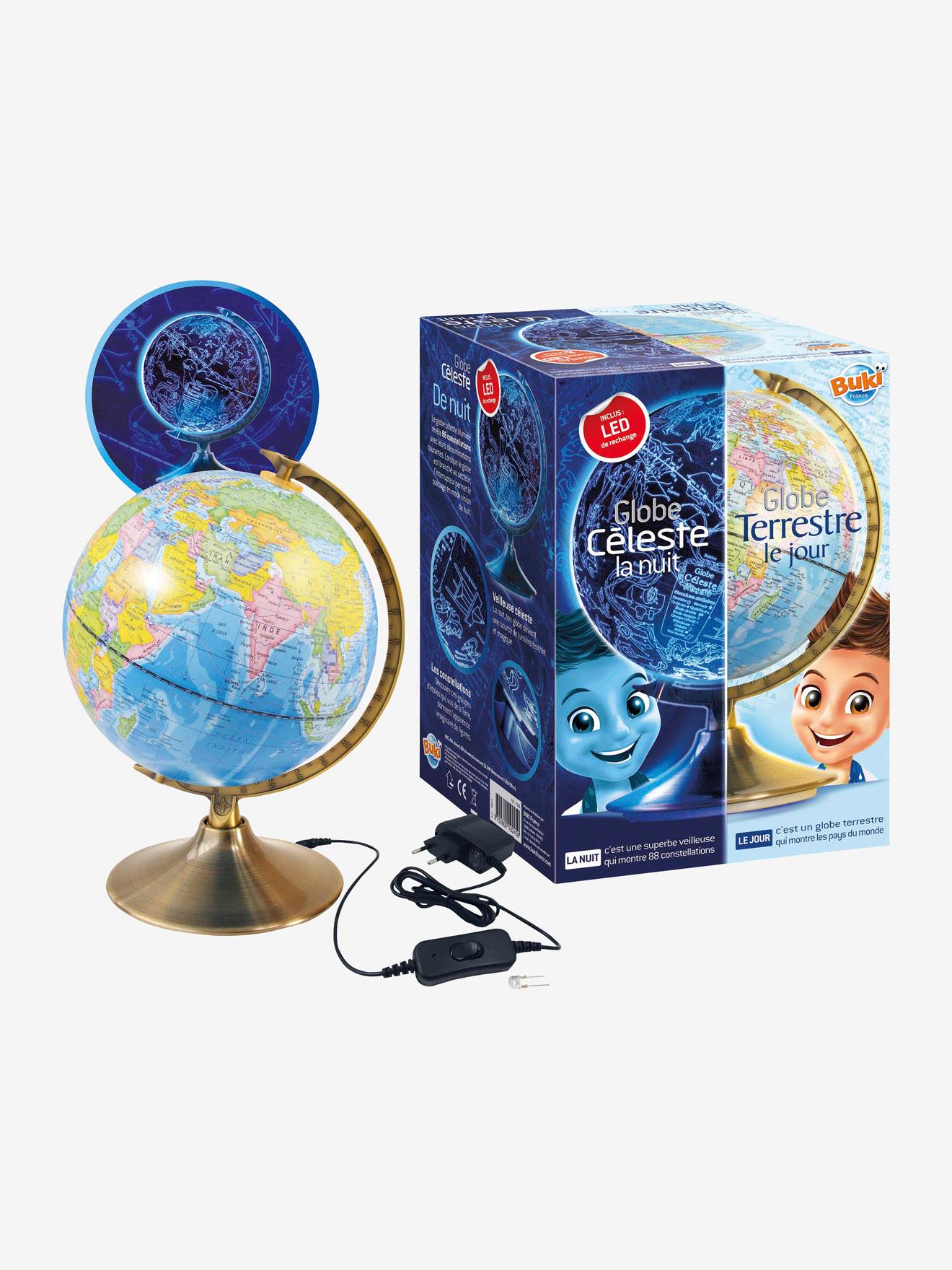 Globe Jour & Nuit BUKI bleu