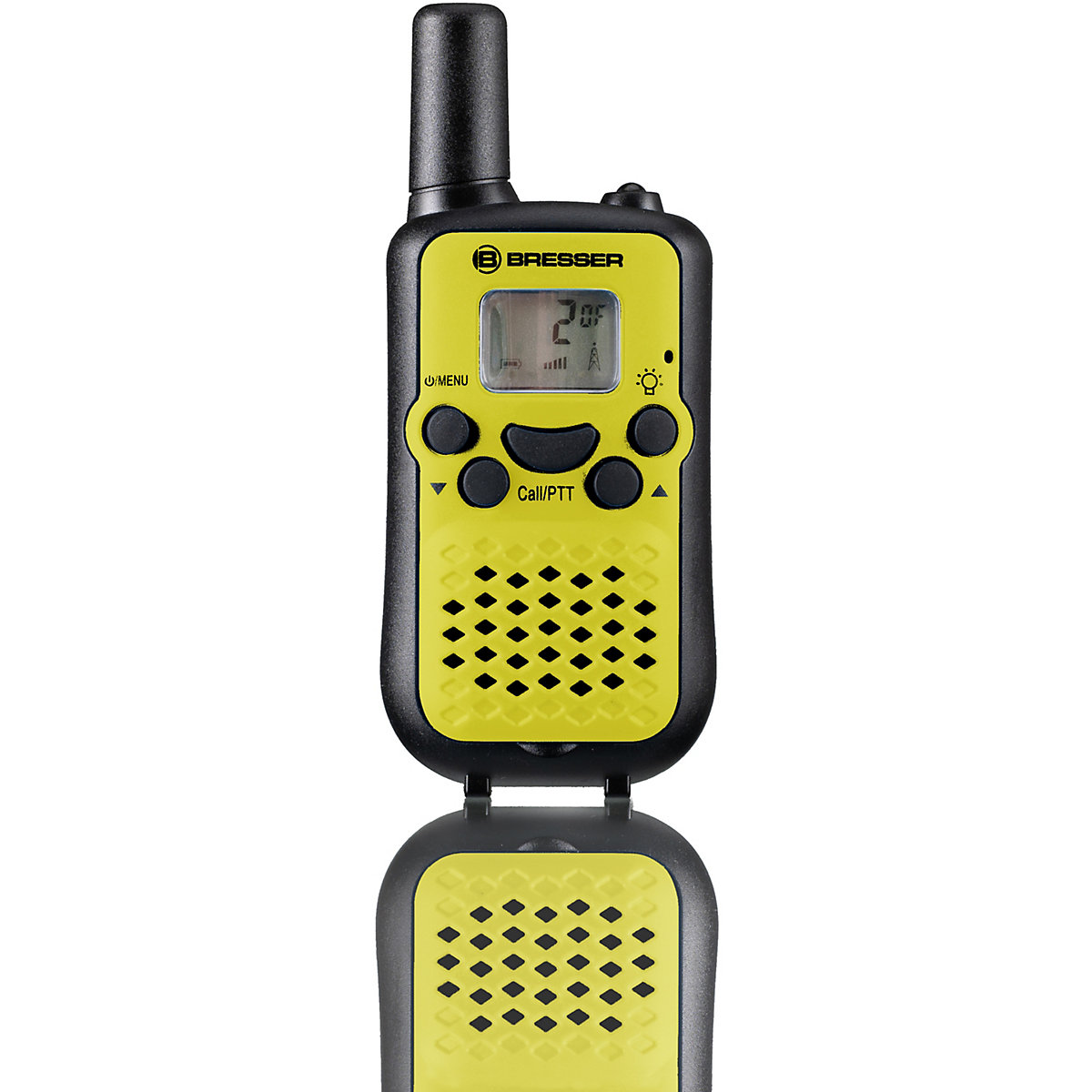 Walkie Talkie 2er-Set mit Reichweite bis zu 6 km und Frei-Hand-Funktion