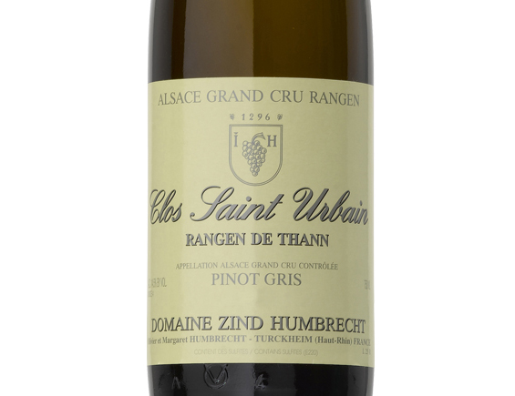 Domaine Zind-Humbrecht Pinot Gris Grand Cru Clos Saint Urbain Rangen de Thann 2015 Alsace Alsace Grand Cru
