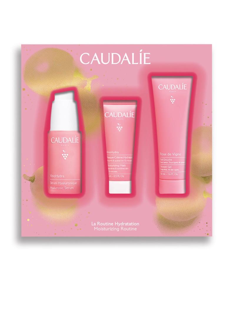 Rutina hidratantă Caudalie - Set de îngrijire facială în ediție limitată