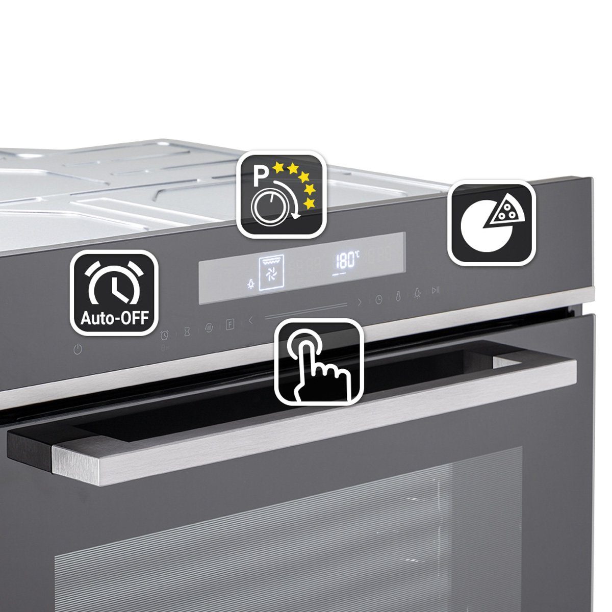 KKT KOLBE Backofen-Set KKT KOLBE Backofen und Induktionskochfeld SET80172FZ, mit 2-fach Teleskopauszug, 60cm Einbau-Backofen EB8017ED + 59cm Induktions-Kochfeld IND5901FZ