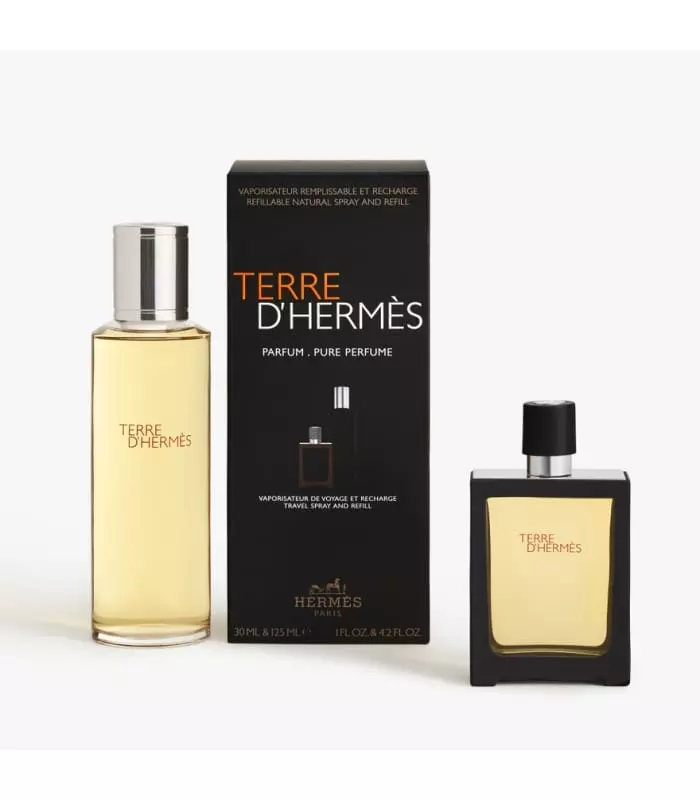 TERRE D'HERMÈS Parfum Vaporisateur et sa Recharge