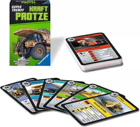 Kraftprotze - Kartenspiel ab 7 Jahren