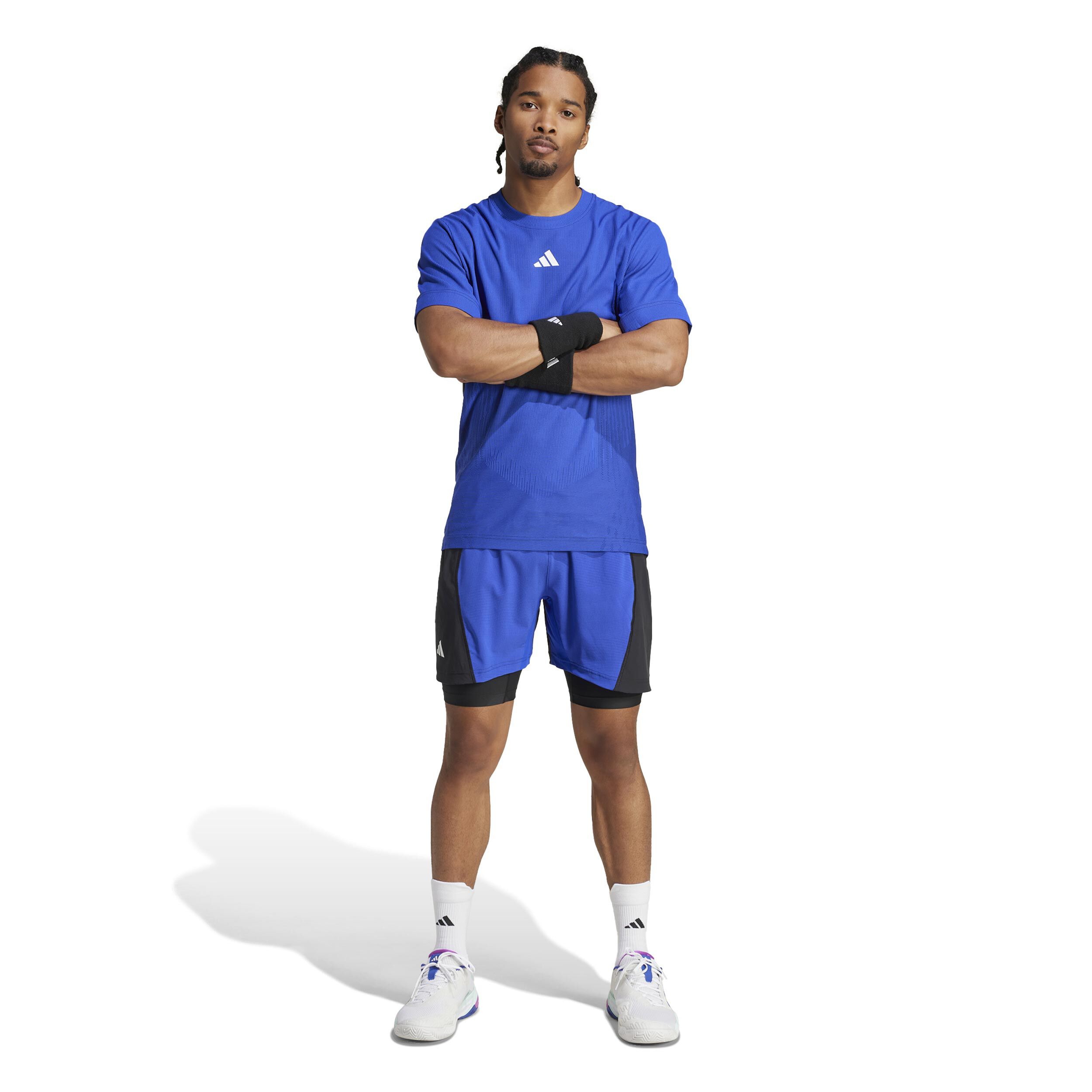Set Shorts Herren - Blau, Schwarz