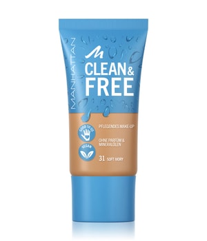Manhattan Clean & Free Flüssige Foundation-30 ml