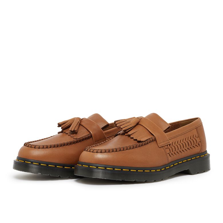Dr. Martens Adrian Woven Loafer british tan classic analine