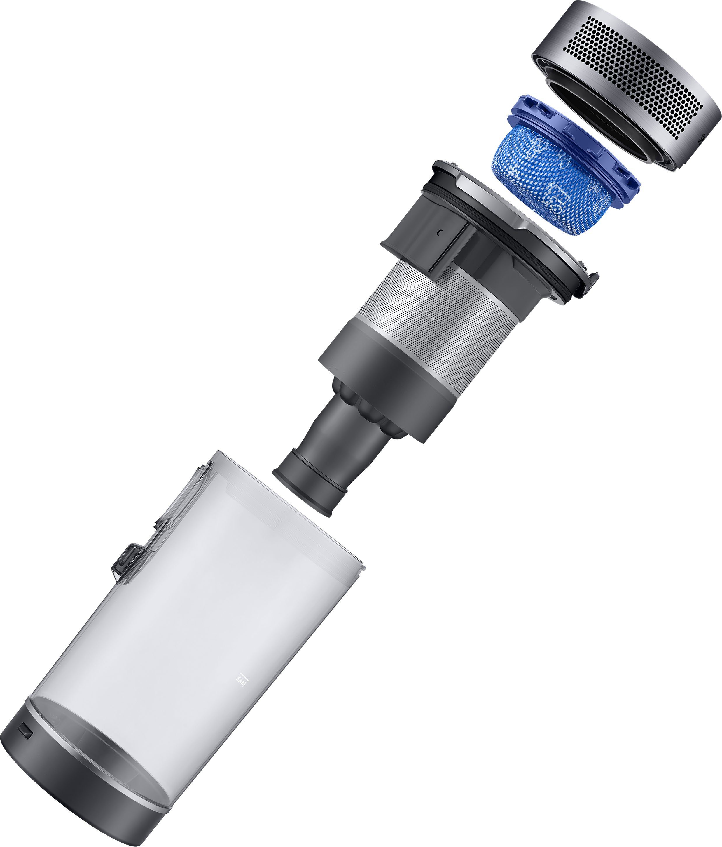 Samsung Akku-Stielstaubsauger Set bestehend aus Jet 75 complete, 550 W, beutellos, und Clean-Station VS20T7536P5/EG