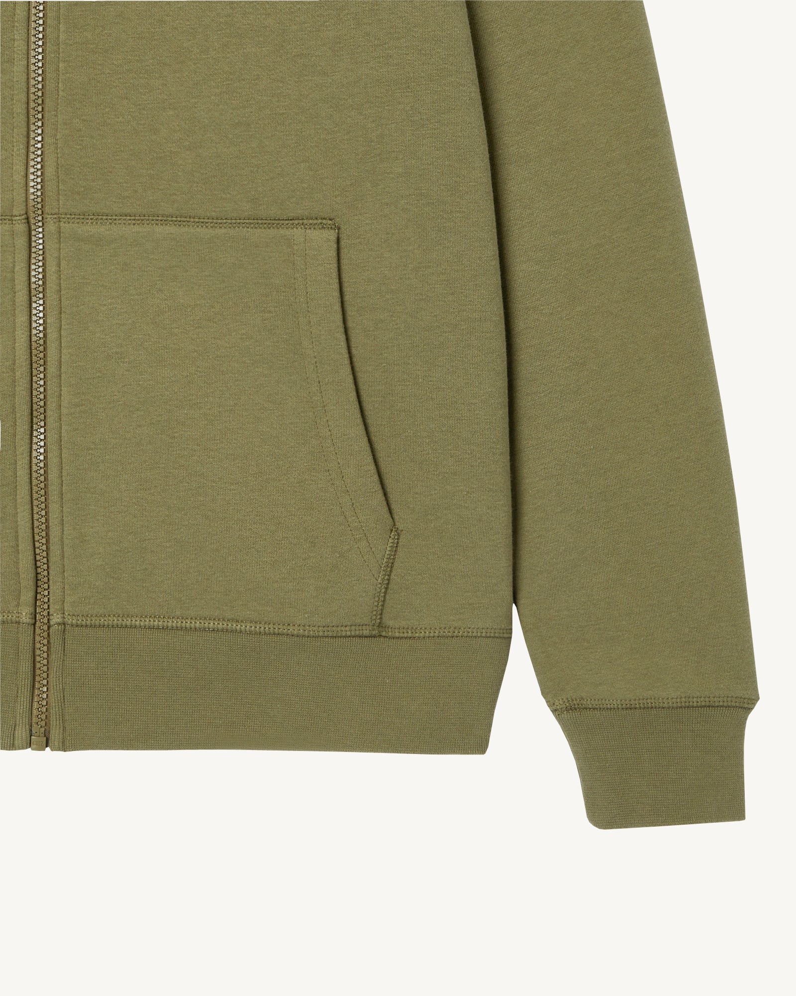 Sweat à capuche homme en coton biologique Army Mexico