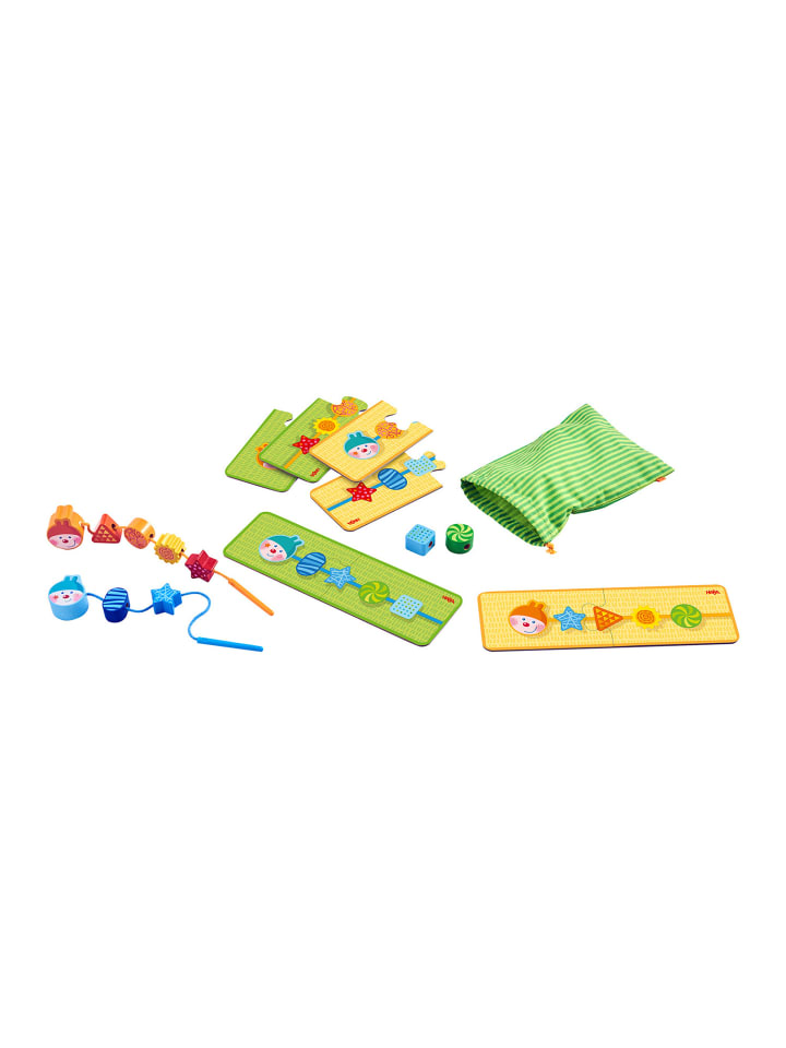 Haba Lernspielzeug Fädelspiel Raupe in mehrfarbig günstig kaufen onesize
