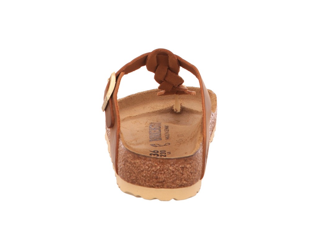 BIRKENSTOCK Klassische Sandalen braun Gizeh Braided
