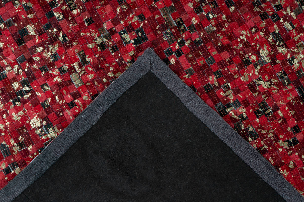 Arte Espina Teppich Rot / Gold 80cm x 150cm