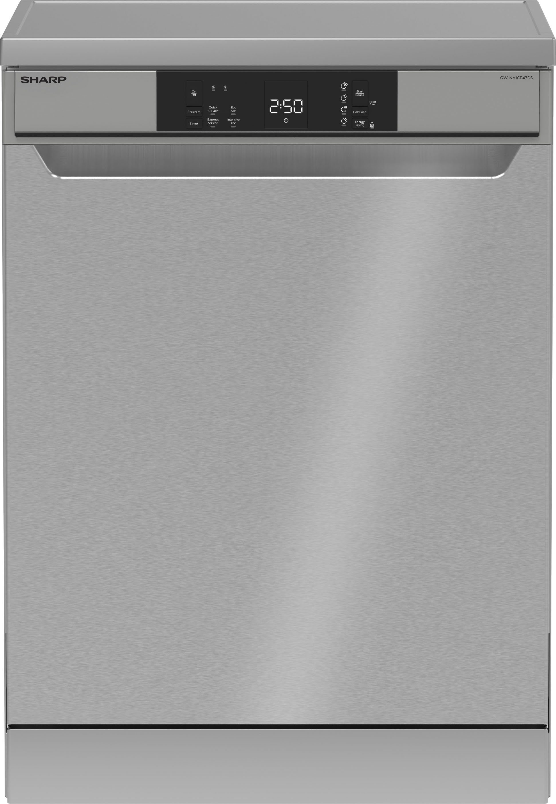 Sharp Standgeschirrspüler, QW-NA1CF47DS-DE, 13 Maßgedecke