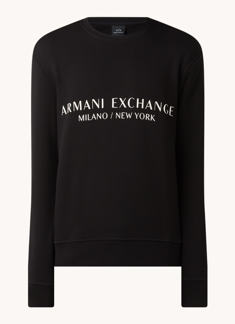 Maglione Armani Exchange con logo stampato