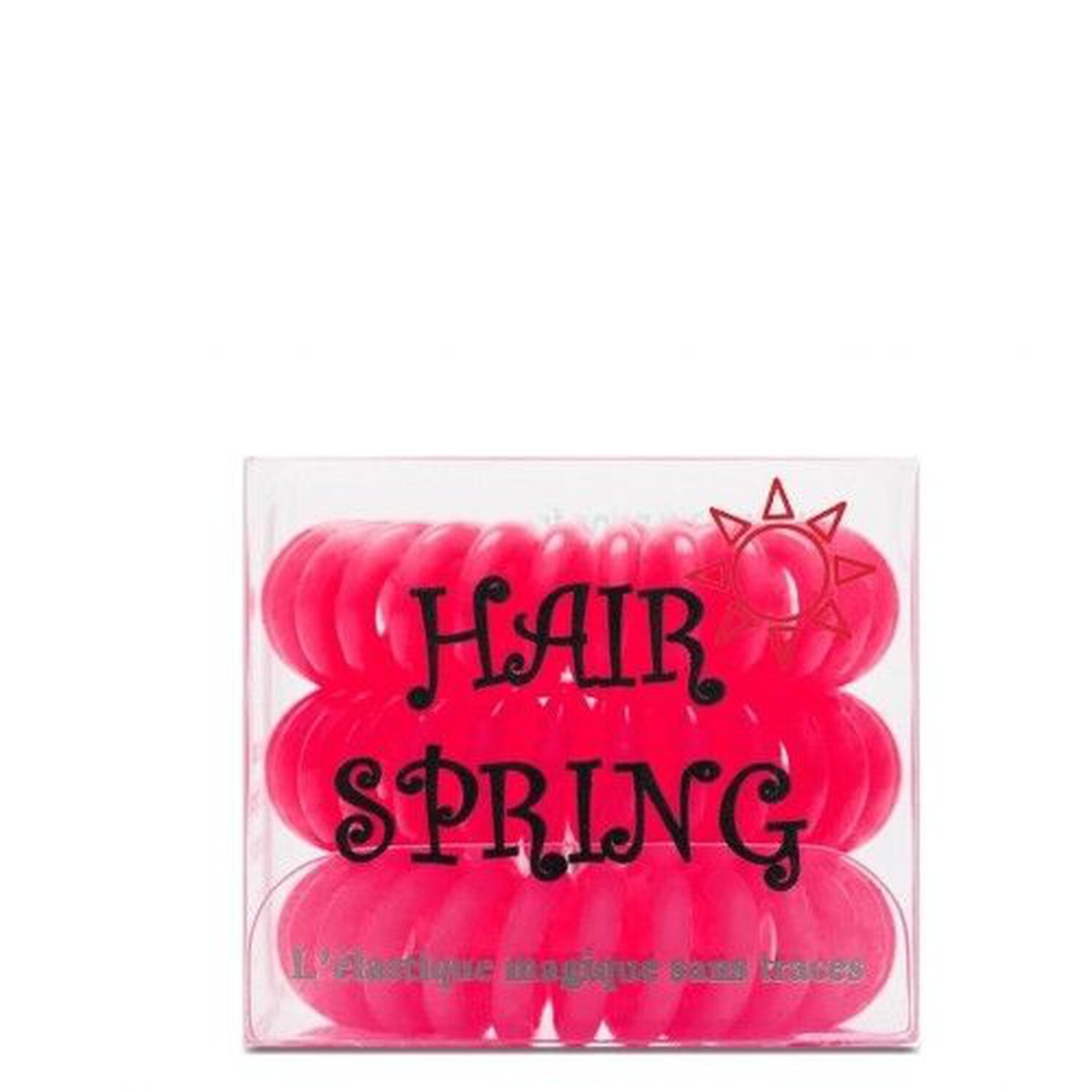 Hair Spring Rose Elastiques x 3