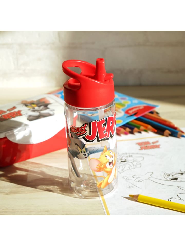 Geda Labels Trinkflasche Tom & Jerry in Rot - 450 ml günstig kaufen onesize