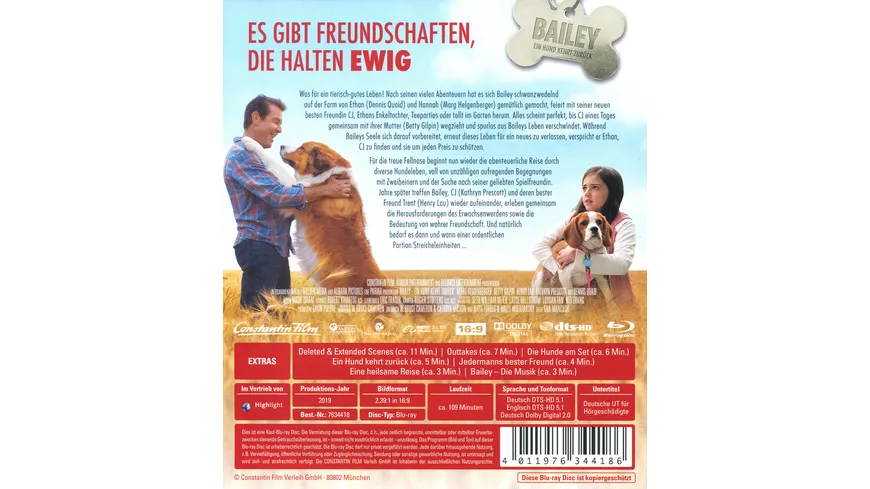 Bailey - Ein Hund kehrt zurück