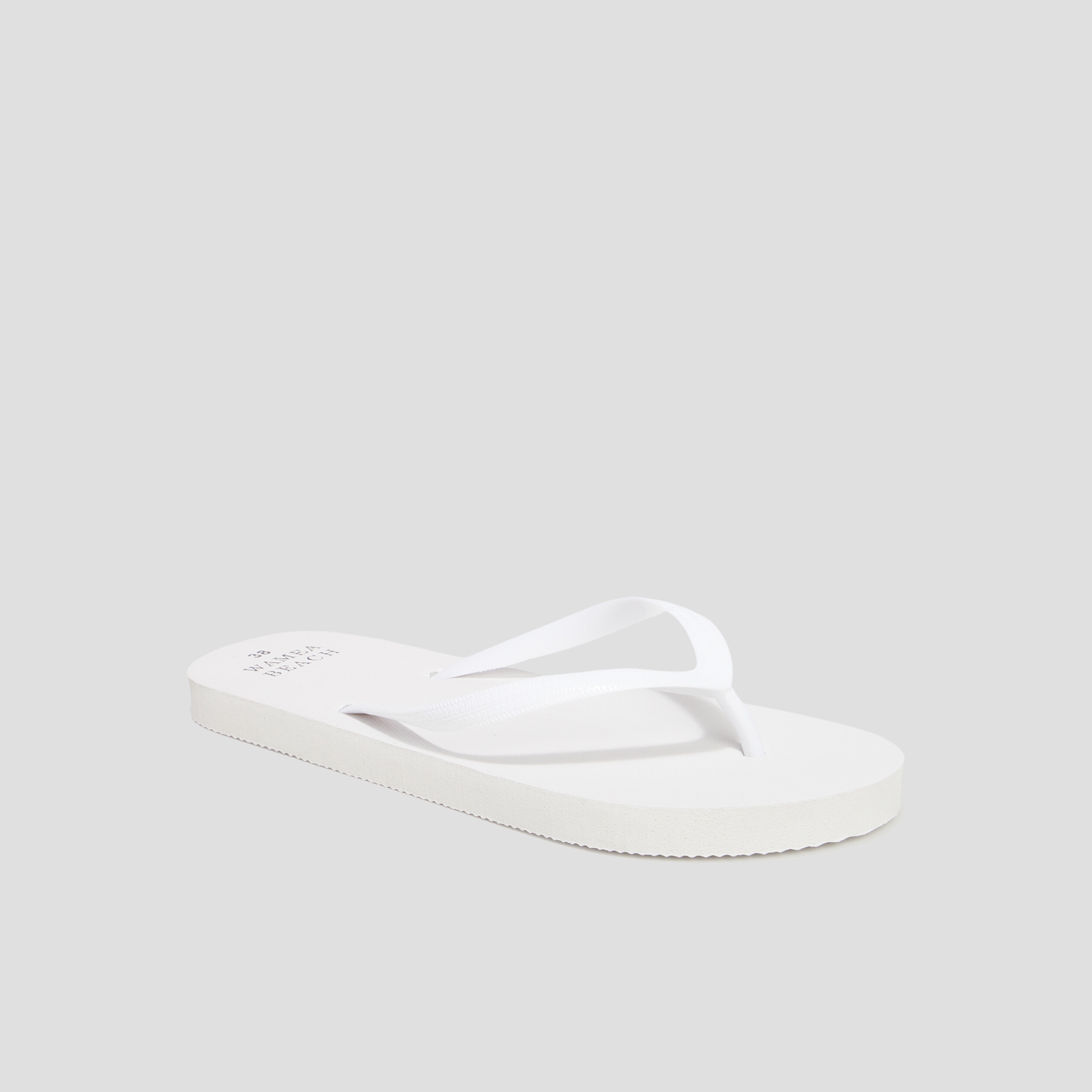 Tongs Wamea Beach blanc femme | La Halle