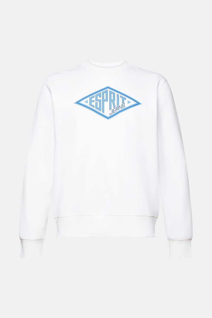 Rundhals-Sweatshirt mit Logoprint