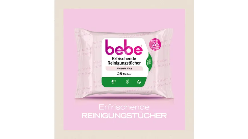 bebe erfrischende Reinigungstücher