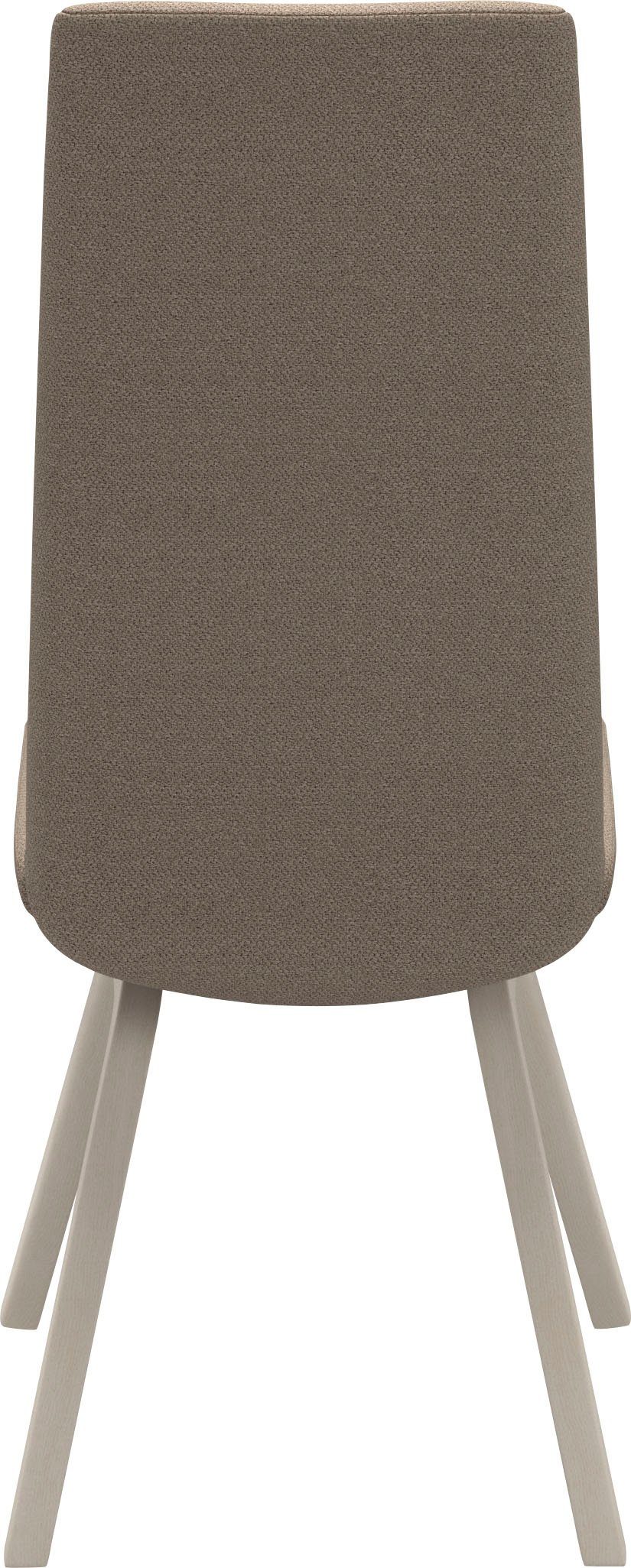 Stressless® Polsterstuhl Laurel, High Back, Größe M, mit schräggestellten Beinen in Eiche gekalkt