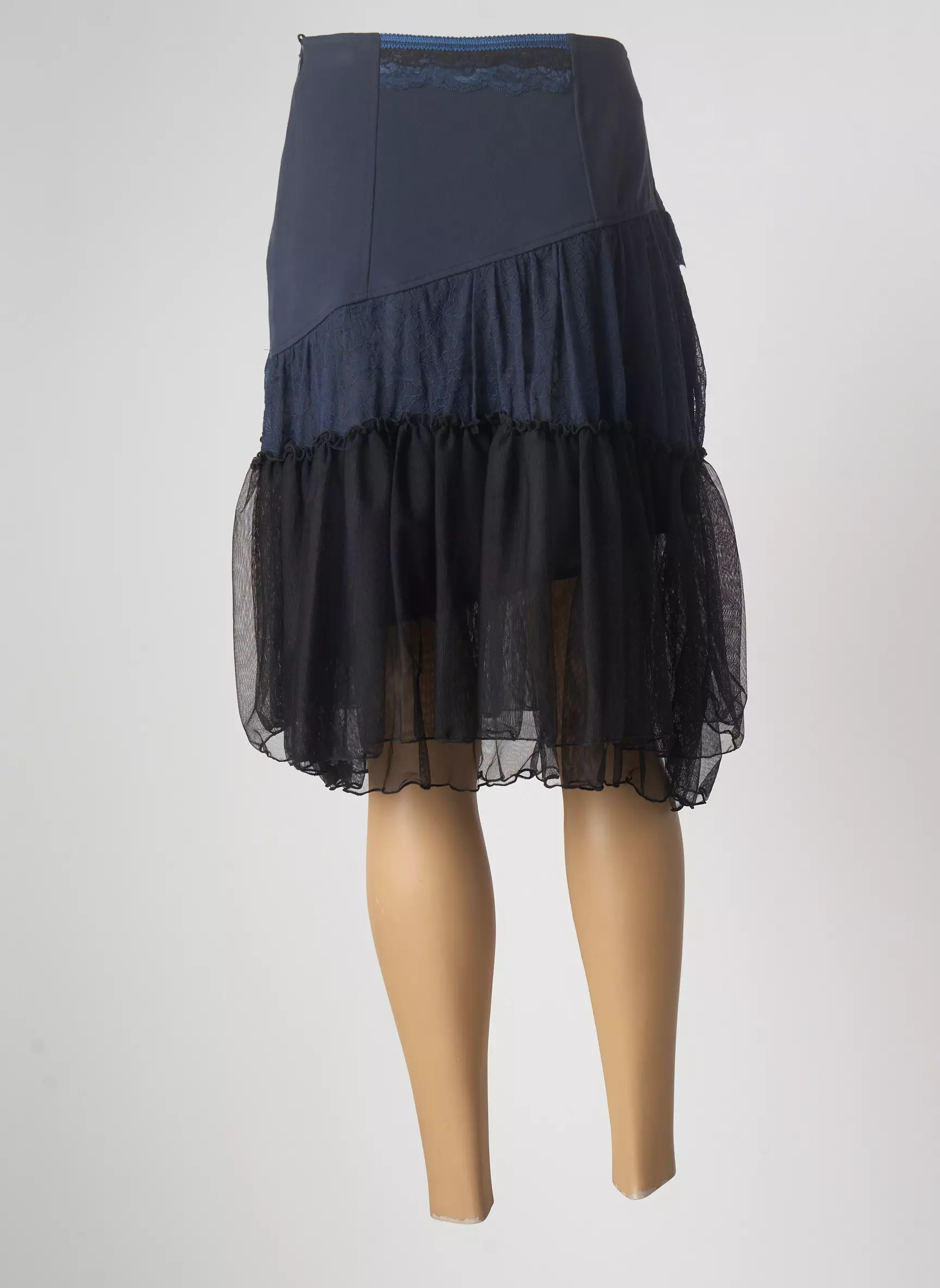 Enjoy Jupes Mi Longues Femme couleur bleu