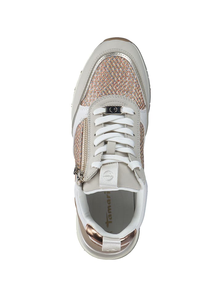 Tamaris Sneakers Low in IVORY STRUCT günstig kaufen