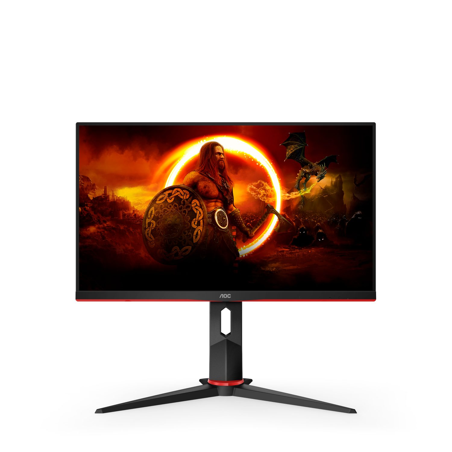AOC Q24G2A/BK Gaming-Monitor (60,4 cm/24 