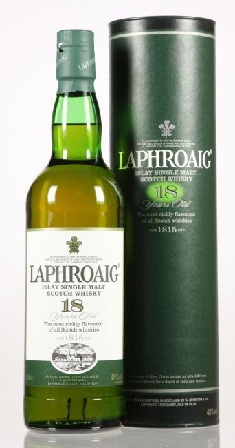 Laphroaig grüne Dose 0,7 l·48 % vol