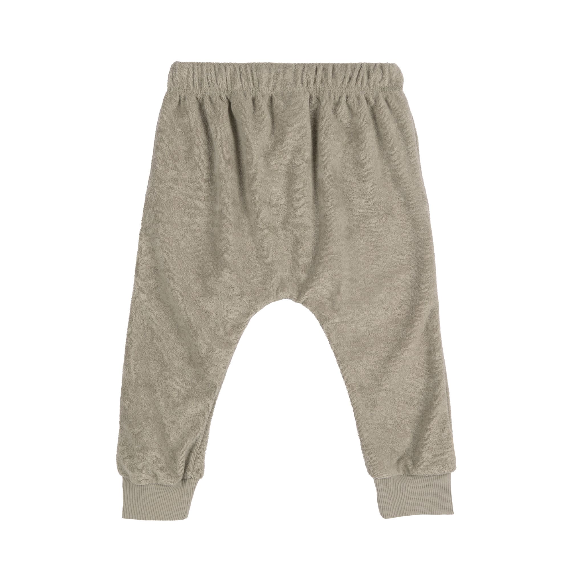 Frottee Hose Kinder, Oliv