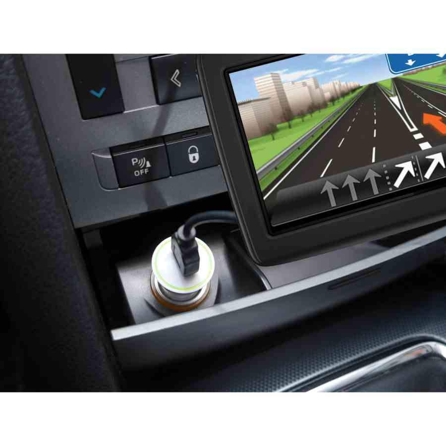 Vematro Navi KFZ-Ladekabel 1.2A mit Mini USB Ladebuchse, 1 Stück - ATU