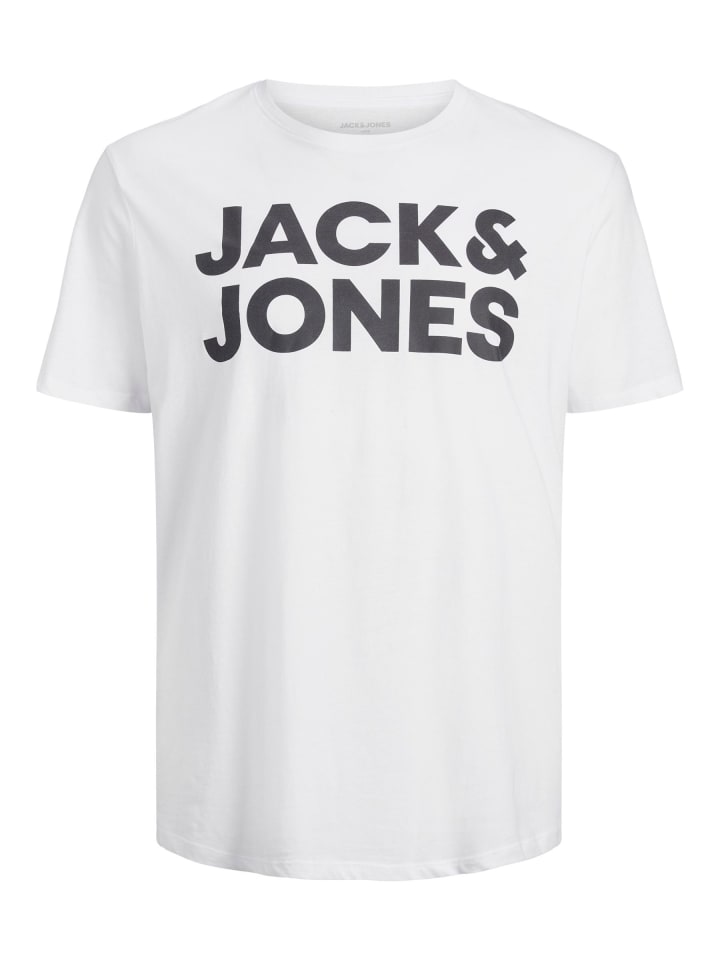 JACK & JONES PLUS T-shirt in White 1 günstig kaufen