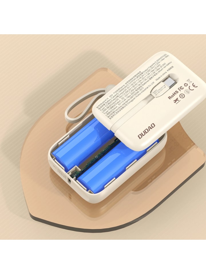 COFI 1453 Powerbank 10000 mAh- USB-A, USB-C in Beige günstig kaufen onesize