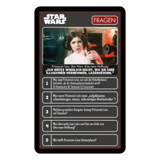 Top Trumps Quiz - Star Wars (DE)