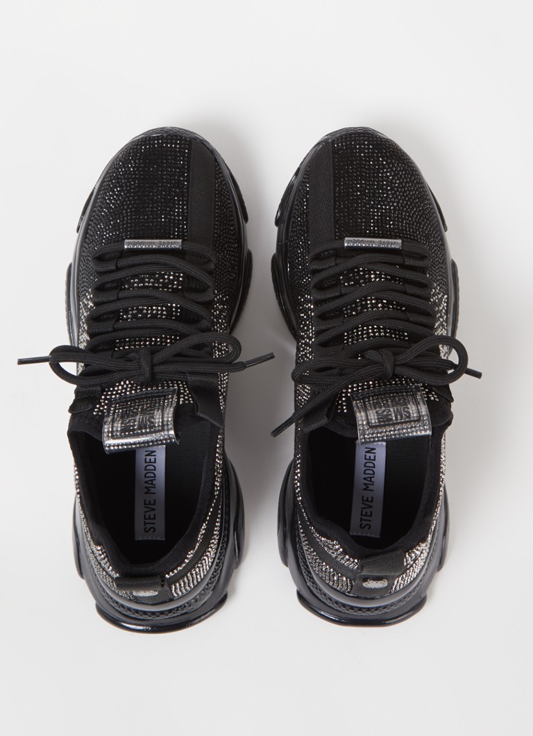 Steve Madden Mysteria sneaker with rhinestones