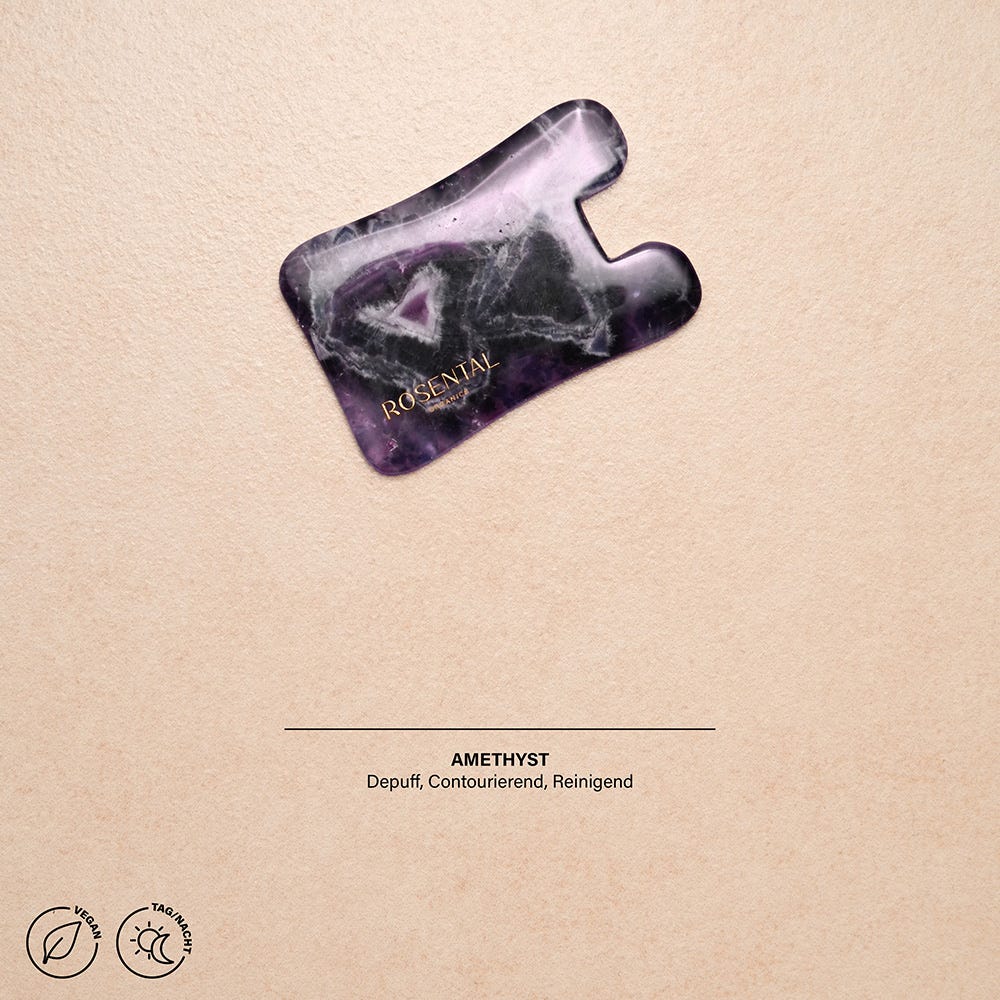 Rosental Organics Amethyst Gua Sha