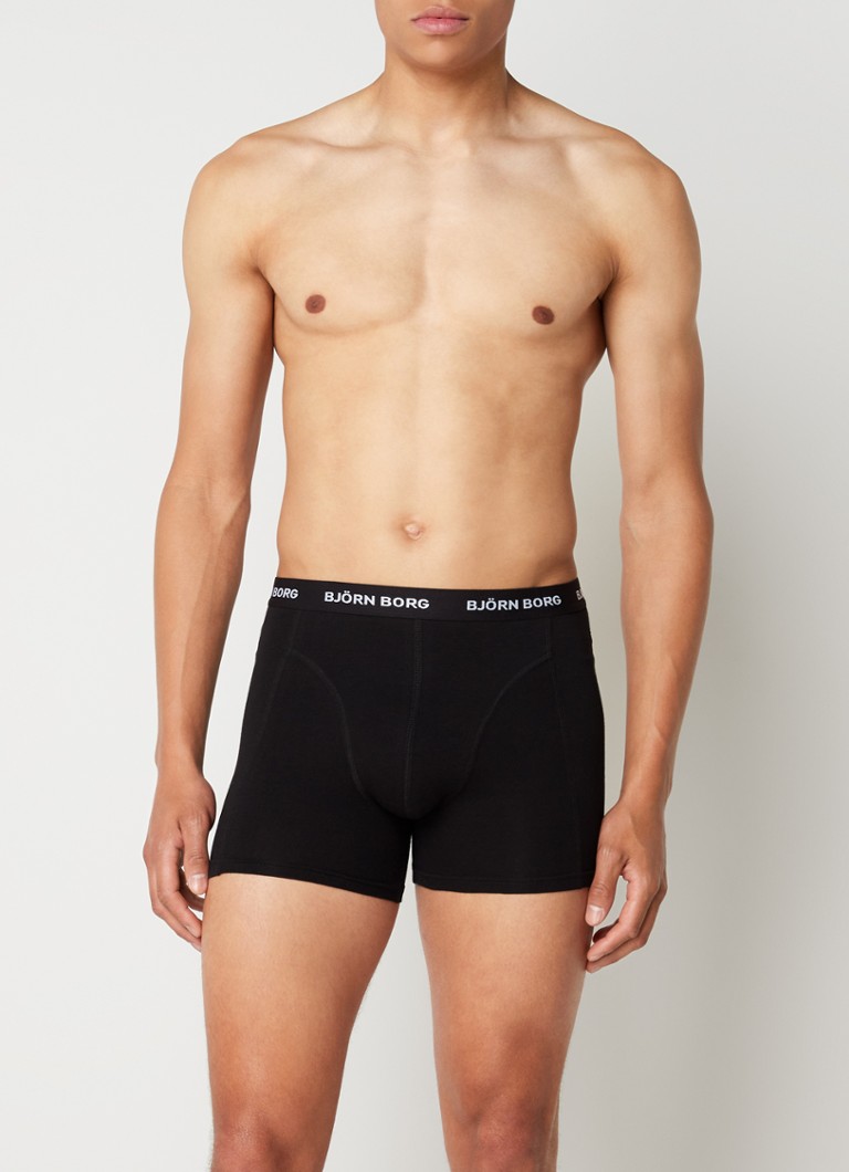 Boxer Sammy di Björn Borg con fascia logo, confezione da 3