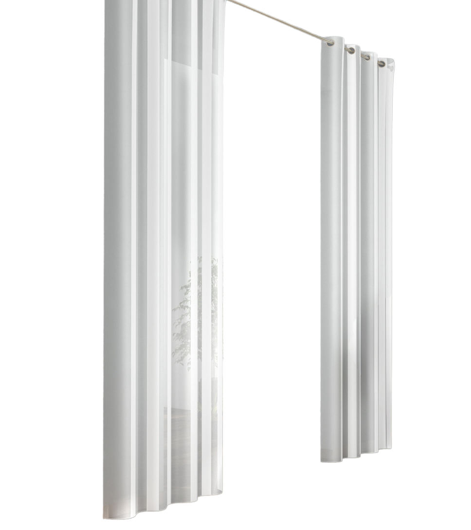 Neutex Ösenschal Alassio Wollweiß 144 x 245 cm