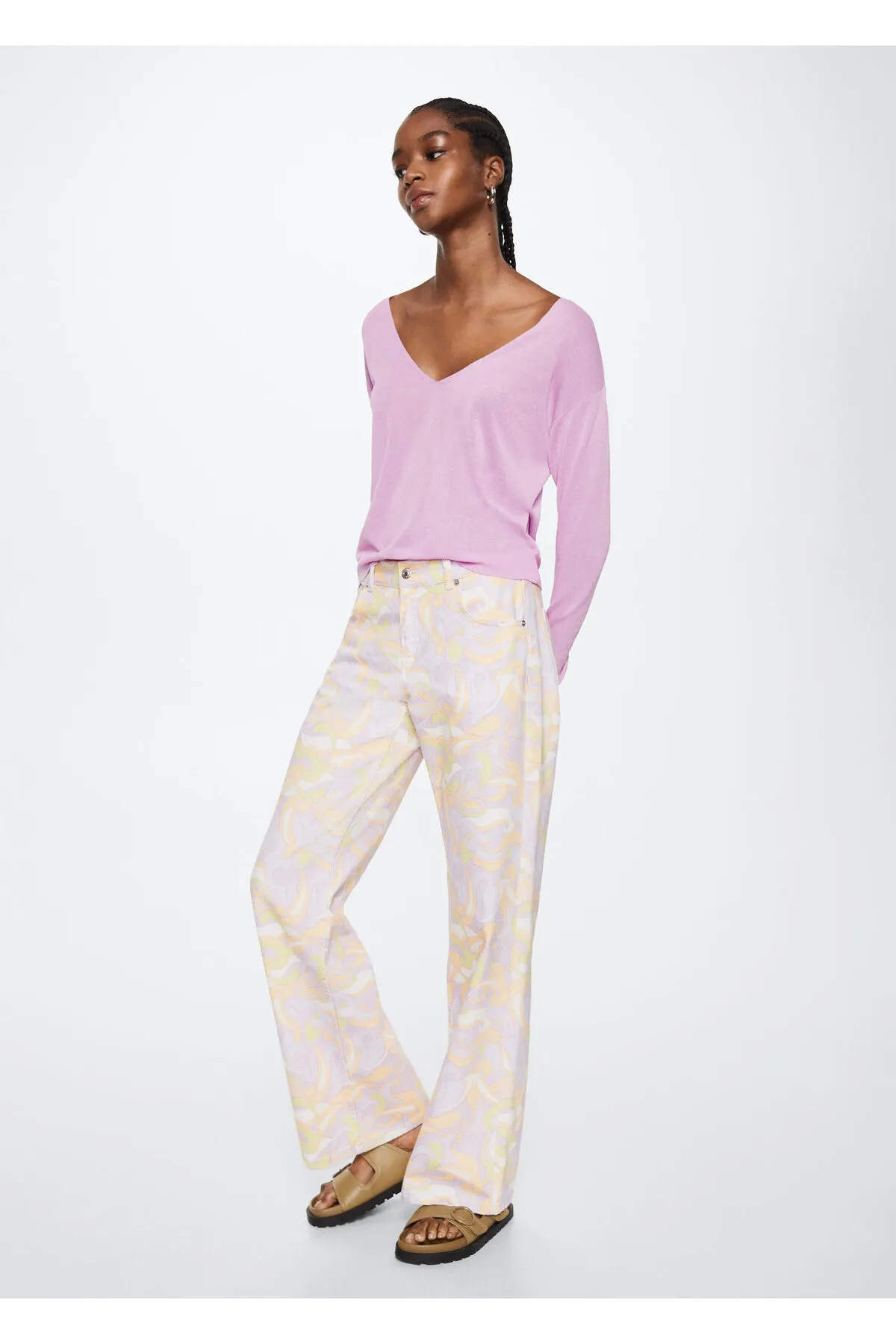 MANGO  Rosa Damenpullover 37050454